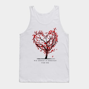 His Grace is Enough for Me V12 Tank Top